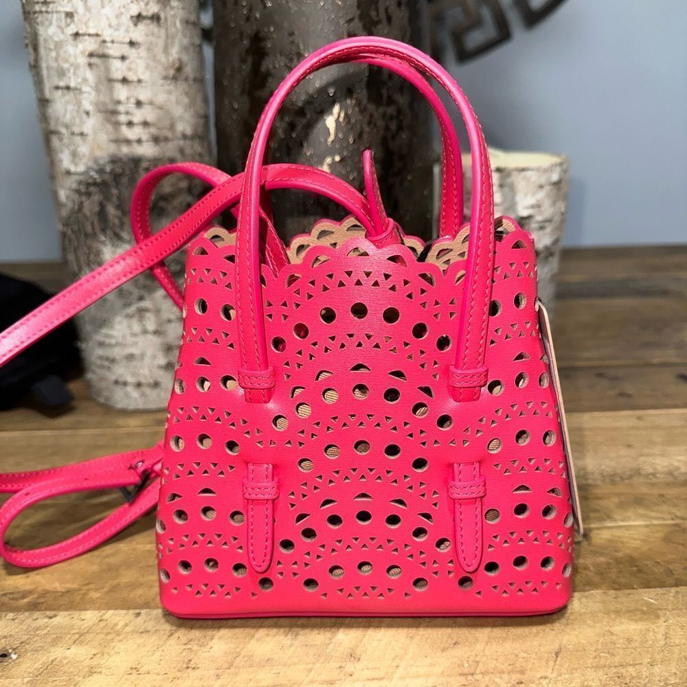 Alaia Cutout Mini Tote - Picture 2 of 6